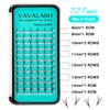 VAVALASH Anime Butterfly-Wing Lash Extensions,Premade Manga Lashes 0.07 C/D Curl,