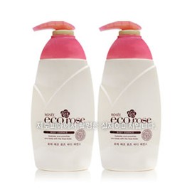 Rose Eco Rose Body Essence 530mlx2ea Body Lotion Emulsion / 로제 에코 로즈 바디에센스 530mlx2ea 바디로션 에멀젼