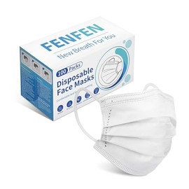 Mascarilla desechable para adultos, artículos esenciales de viaje, paquete de 100 envueltas individualmente, protección de 4 capas, máscaras de seguri