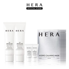 Hera [Plan] UV Protector Multi-Defense Duo + Multi-Defense 15ml*2 + Calming Mask 5ea, None / 헤라 [기획]UV프로텍터 멀티디펜스 듀오+멀티디펜스15ml*2개+카밍마스크5ea, 없음