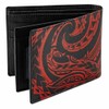 Hawaiian Shark Tattoo Flip ID Billfold Wallet for Men, Genuine