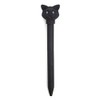 Kikkerland Cat LED Ballpoint Pen, Black (4421C)