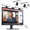 yAyusi Dual-lamp Video Conference Lighting, LED Streaming Light with Remote