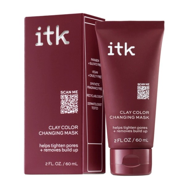 ITK Clay Color Changing Mask Kaolin Clay Deep Pore Cleanser
