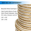 MARINE SYSTEM Made 3/8 Inch 100FT 150FT Gold/White Nylon Anchor