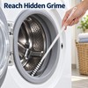 2pcs Deep Cleaning Washing Machine Brush with Extra-Long Handle, Sponge