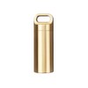 Large 62mm Solid Brass Waterproof Pill Money Container Key Ring