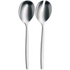 WMF Atria Salatbesteck Edelstahl 23,7 cm, Salatgabel, Servierlöffel, Cromargan Edelstahl