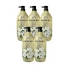 Shower Mate 샤워메이트 플라워부케 바디워시 매그놀리아 900ml x5개 Shower Mate