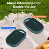 NOBIS Clip N1 Portable Bluetooth Speaker with App, Beat Mode,