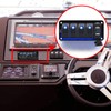 Purishion 4 Gang Rocker Switch Aluminum Panel with Voltmeter &