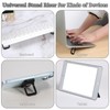 2Pcs Keyboard Riser, Portable Computer Keyboard Stand Self Adhesive Laptop