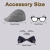 Old Man Costume Set for Kids, 6pcs Old Man Costume