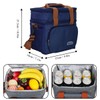 Bolsas para el Almuerzo,Bolsa de almuerzo aislada de gran capacidad