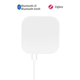 Tuya Smart Multi-Mode Gateway, Zigbee 3.0, Bluetooth Mesh, Smart Wireless Hub for Home Automation, 2.4GHz WiFi Only, APP Control, Compatible with Alexa, Google Assistant