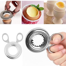 Egg Topper Cutter,Edelstahl Ei Scissor,Eierköpfer,Eieröffner,Eierköpfer Eier Cutter,Eierschalenschere,Gourmet Eierköpfer,Eierschneider,Edelstahl Eierköpfer,Ei Scissor,für Schnell Eier Öffnen