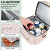 LOKASS Lunch Box for Women-16L-Insulated Lunch Bag Women, Expandable Double-layer