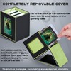 ZLCA MTG Deck Box with Commander Display, Magnetic Trading Card