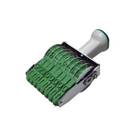 Sanby TK-G18 Rotating Stamp Techno Touch 8 Row Gothic Style No. 1
