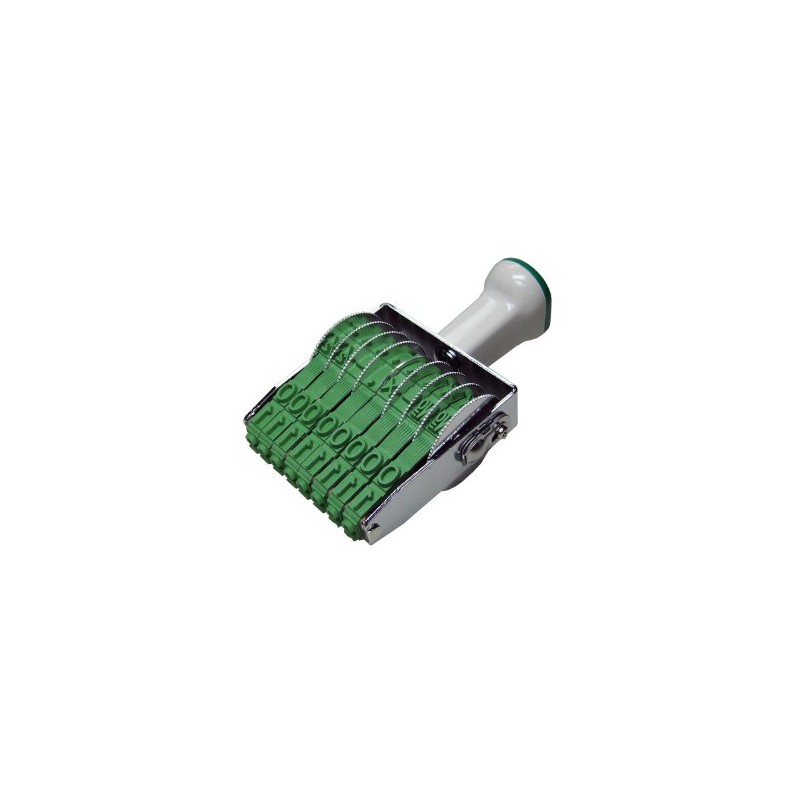 Sanby TK-G18 Rotating Stamp Techno Touch 8 Row Gothic Style