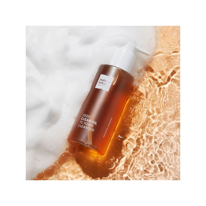 MAKEUPHELPER 메이크업헬퍼 딥 클린 오일 투 폼 클렌저 200ml Makeup