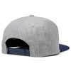 RVCA Men's Va Patch Snapback, Heather Navy