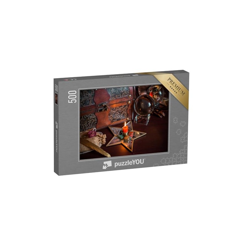 puzzleYOU: 500 Piece Puzzle "A Fortune Teller" - From the