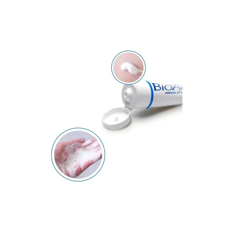 Crema Facial Pure Skin Limpiador De Acné Y Grasa 100gr