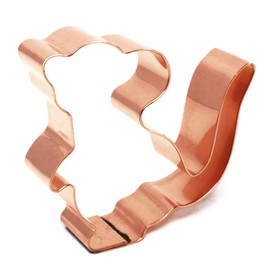 Small Cute Mouse Copper Cookie Cutter