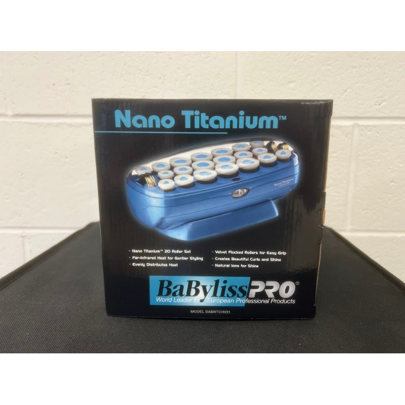 BaByliss PRO Nano Titanium Roller Hairsetter 20 Roller Set Far