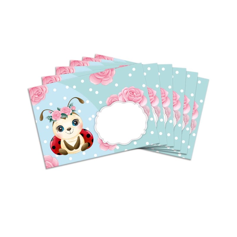 Letter Pad with Envelope for Kids Ladybird Stationery Set for