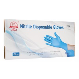 Jiali Guantes De Nitrilo, T. Med Ambidie Jiali Calibre 4 100 Pzs