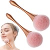 2 Pcs Einstellung Puderpinsel, große Puderpinsel Gesicht make-up pinsel, erröten