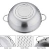 P&P CHEF Colander Set of 3, Stainless Steel Micro-Perforated Colanders