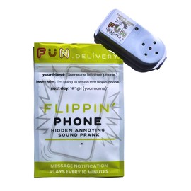 FUN delivery Flippin' Phone Hidden Annoying Ringtone Joke Gag Prank Sound