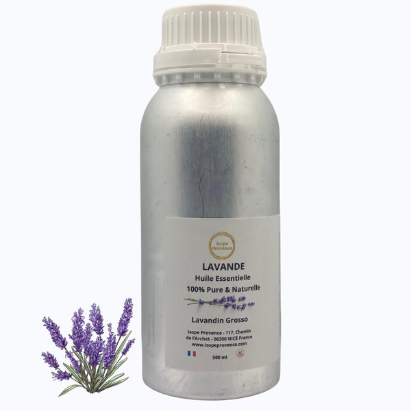 Isope Provence Lavender Essential Oil, 1 Liter, French Producer/Harvest by
