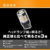 CARMATE GIGA Car LED Back Lamp 4000K 1 Pack /