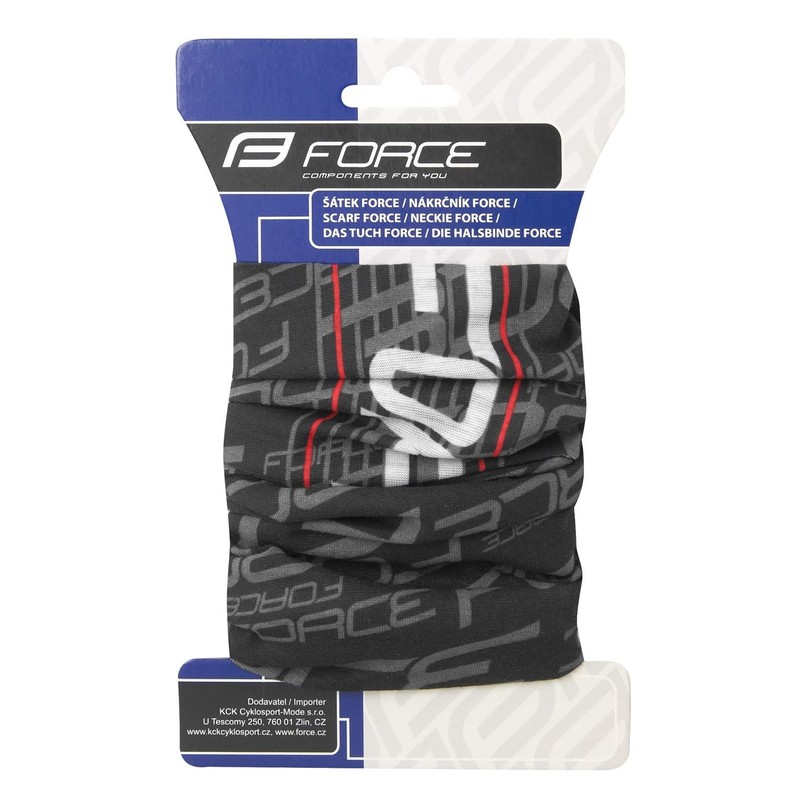 Force 80850 UNI Neck Warmer for Bicycles, Spring, Summer Season,