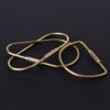 WOWOWO Outdoor Brass Carabiner Keychain Hiking Camping Hang Hook Buckle