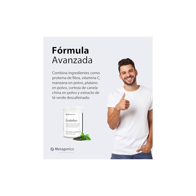 Metagenics Endefen 420 Suplemento Polvo Proteína Fibra