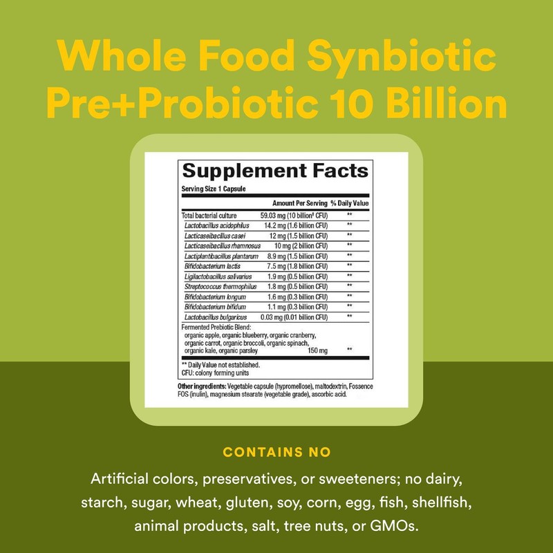 Natural Factors Whole Earth & Sea, Whole Food Synbiotic Pre