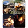 OBEST Solo Grill Bonfire Stand, Solo Bonfire Stand, Bonfire Grill,