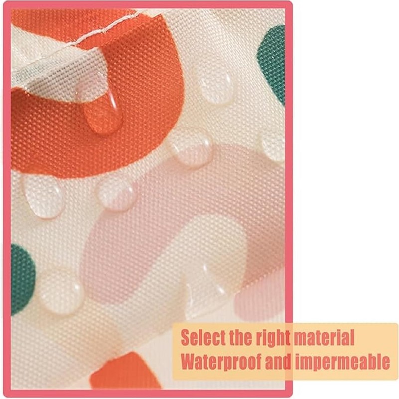 Reusable Shopping Bags, Foldable Grocery Storage Tote, Waterproof Oxford Cloth