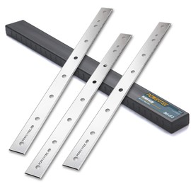 POWERTEC 12-1/2 Inch Planer Blades for DeWalt DW734 Planer, Replacement for DW7342 Planer Knives, Set of 3 (12801V)