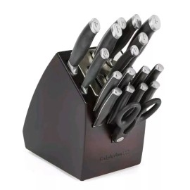 Calphalon Contemporary SharpIN Self Sharpening Knife Set, 18-Piece MSRP $200+