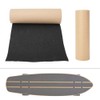 9" x 33" Skateboard Grip Tape Sheet, Anti-Slip Breathable Black