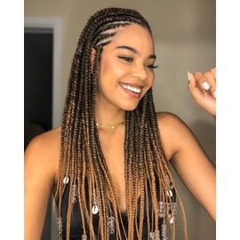 Pre Stretched Braiding Hair Ombre 24 Inch 8 Packs, Synthetic yaki pre stretched braiding hair Ombre 1b/27