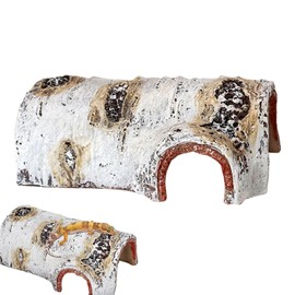 Reptile Climbing Toy | Bearded Dragon Resin Cave | Reptile Tank Accessories Habitat For Spiders, Frogs, Hermit Crabs, Lizards, Snakes