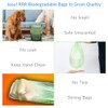 Jaoul Trash Bags 2.6 Gallon, Biodegradable Small Garbage Bags, Recycled