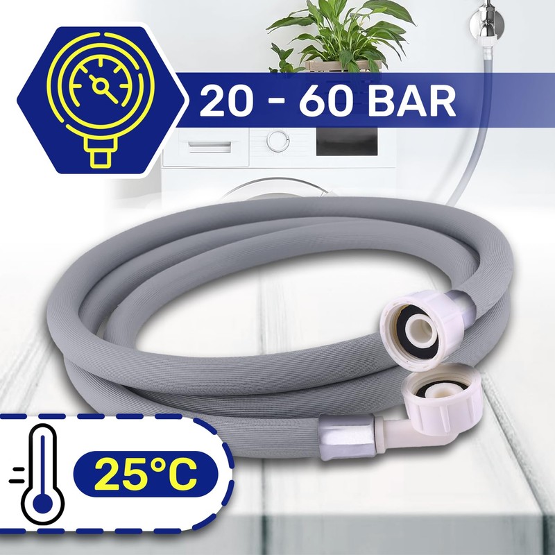 Inlet Hose Washing Machine and Dishwasher 3.5 m Water Hose